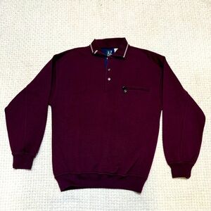 Men's Burgundy Sweatshirt